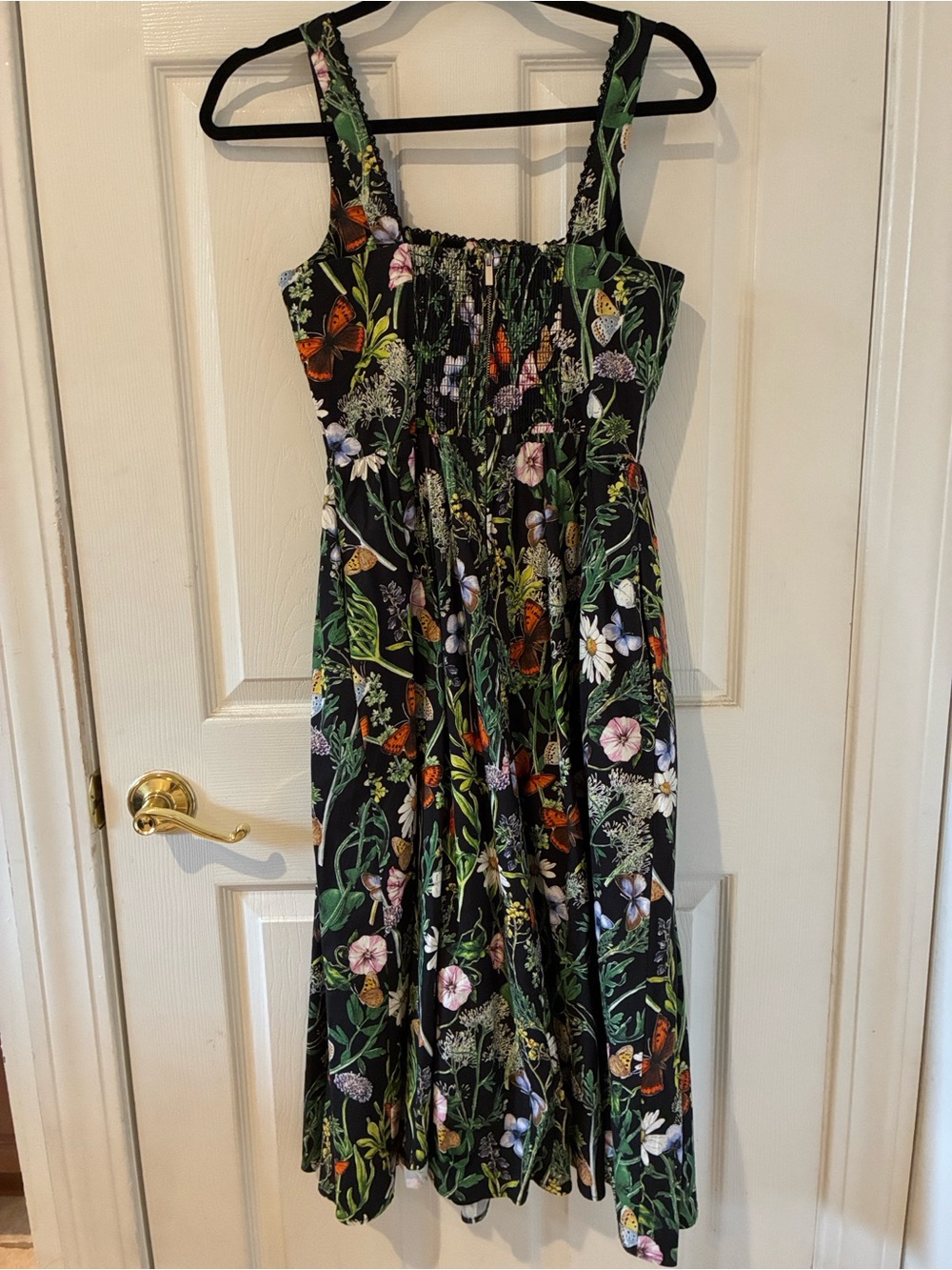 Avec les filles butterfly midi dress size 6